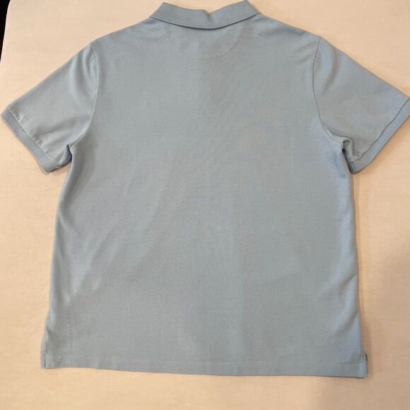 ~ Vineyard Vines Small Heritage Polo Shirt Light Blue Short Sleeves Whale Cotton - Picture 9 of 13